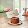 Personalised Cake Tin With Dome Lid, thumbnail 1 of 6