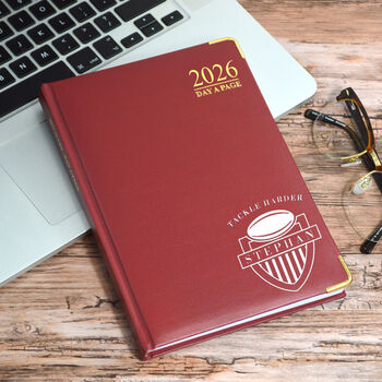 Personalised Rugby Design Diary, 3 of 12