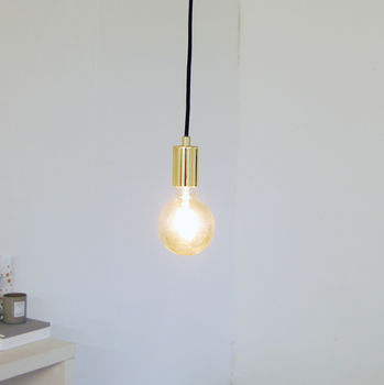 Gold Hanging Pendant Ceiling Light, 3 of 3