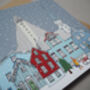 Reykjavik Cityscape Christmas Card, thumbnail 3 of 3