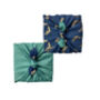 Jade And Midnight Reversible Fabric Gift Wrap Furoshiki, thumbnail 2 of 7