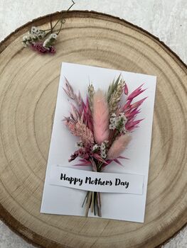 Dried Florals Mothers Day Card, 3 of 4