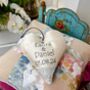 Natural Linen Commemorative Cushion, thumbnail 11 of 11
