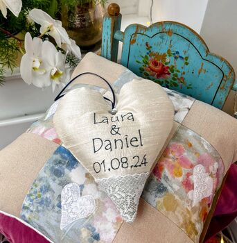 Natural Linen Commemorative Cushion, 11 of 11