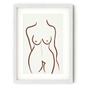 Nude Drawing Print Set Of Two, 4 of 5