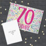 Suprise Inside 20th To 100th Personalised Birthday Card, thumbnail 1 of 7