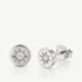 Gold Or Silver Star Coin Stud Earrings, thumbnail 3 of 6