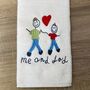 Personalised Towel With Your Child's Drawing, thumbnail 1 of 9