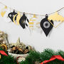 Christmas Bauble Paper Garland, thumbnail 1 of 8