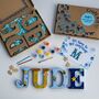 Personalised Paint Your Own Space Wooden Name, thumbnail 1 of 6