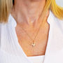 9ct Gold Swallow Necklace, thumbnail 5 of 10