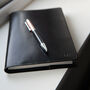 Personalised Leather Lined A5 Notebook, thumbnail 1 of 6