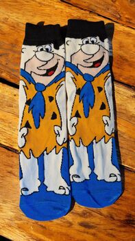 Flintstones Fred Flintstone Socks Handcrafted Box, 2 of 8