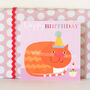 Happy Birthday Cat And Cake Greetings Card, thumbnail 1 of 4