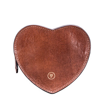 Leather Heart Travel Case 'Mirabella Large', 2 of 12