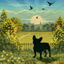 French Bulldog In A Summer Park. Limited Edition Gift Print, thumbnail 5 of 7