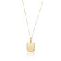 Solid Gold Or Silver Square Locket Pendant Necklace, thumbnail 5 of 11