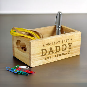 Personalised World’s Best Mini Crate, 7 of 8