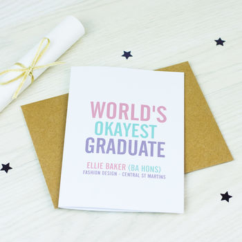 Personalised Graduation Card, 4 of 4