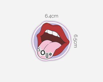 Olivia Rodrigo Sour Tongue Sticker, 2 of 2