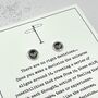 Decisions Giftcard Sterling Silver Love Heart Stud Earrings, thumbnail 6 of 11