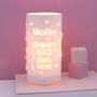 Personalised Dream Big Little One Star Night Light, thumbnail 11 of 12
