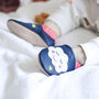 Dotty Fish Dreamy Cloud Soft Leather Baby Shoes With Barefoot Soles, thumbnail 4 of 11