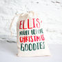 Personalised 'Build your own' Christmas Eve Bag, thumbnail 3 of 7
