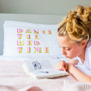 Personalised Gift For Dancer Pillowcase, 3 of 7