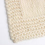 Coronation Crown Blanket Easy Knitting Kit, thumbnail 6 of 7
