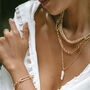 Lula Chunky Long Link Statement Chain Necklace, thumbnail 2 of 5