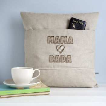 Personalised Pocket Cushion Gift For Mum / Grandma, 9 of 12