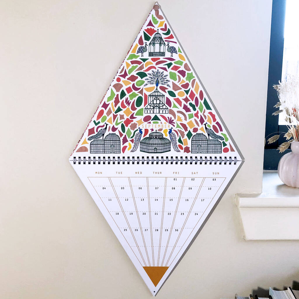 2023 Triangle Wall Calendar By Prism of Starlings
