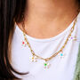 Colour Pop Pearl Daisy Chain Necklace, thumbnail 1 of 6