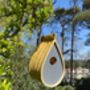 Teardrop Style Hanging Bird Nest Box, thumbnail 7 of 8