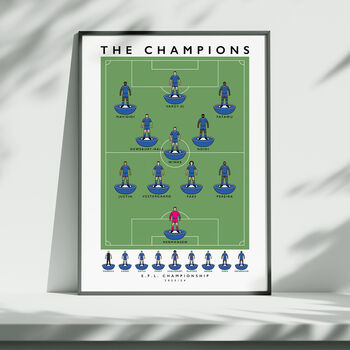 Leicester City The Champions 23/24 Poster, 3 of 7
