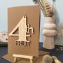 Personalised 4th Fruit Wedding Meaning Anniversary Card, thumbnail 6 of 12