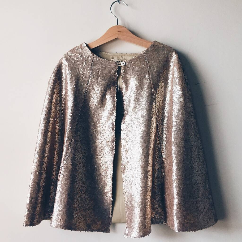 Vintage Inspired Sequin Cape, 1 of 10