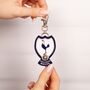 Tottenham Hotspur Spurs Spinning Shield Backpack Hanger, thumbnail 3 of 6