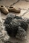 Izzy Sheepskin Shoe In Stone, thumbnail 1 of 6