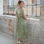 Enchanted Forget Me Not Dress Long, thumbnail 1 of 9