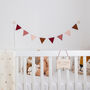 Ruby And Neutral Boho Bunting, thumbnail 4 of 4