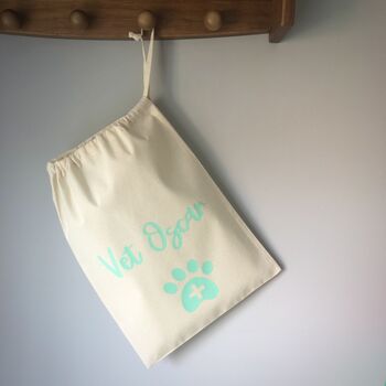 Personalised Vet Kit Drawstring Children's Bag, 4 of 4