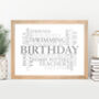 Favourite Words Personalised Word Cloud Print, thumbnail 10 of 12