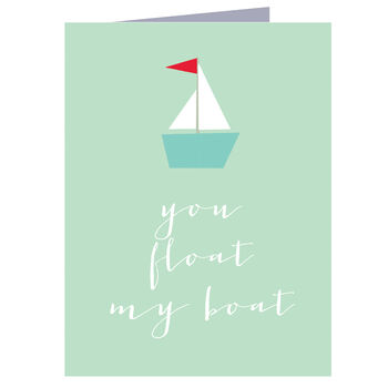 Mini You Float My Boat Card, 2 of 5