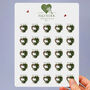 Butterfly Snowflake Christmas Stickers, 25 Stickers, thumbnail 6 of 9