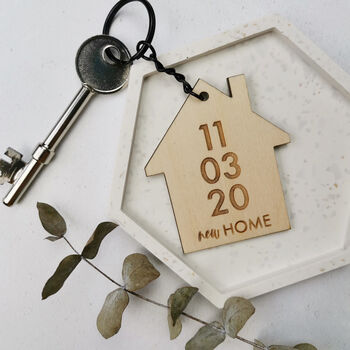 Personalised New Home Keyring, 2 of 4