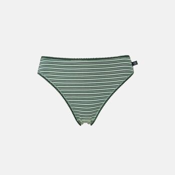 Women's 'Juniper' Four Pack Bamboo High Leg Knickers, 4 of 5