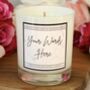 Personalised Candle Gift | Any Words Candle, thumbnail 1 of 7