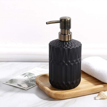 Refillable Glass Soap Dispenser With Pump, 5 of 8